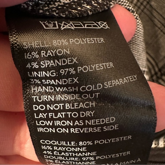 SILENCE + NOISE Urban Outfitters 6 Glenn Plaid Corset Jumpsuit Menswear Hi Rise - Picture 8 of 15